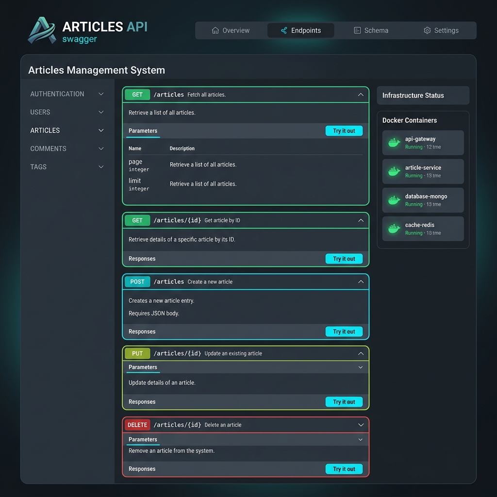 Articles Management API